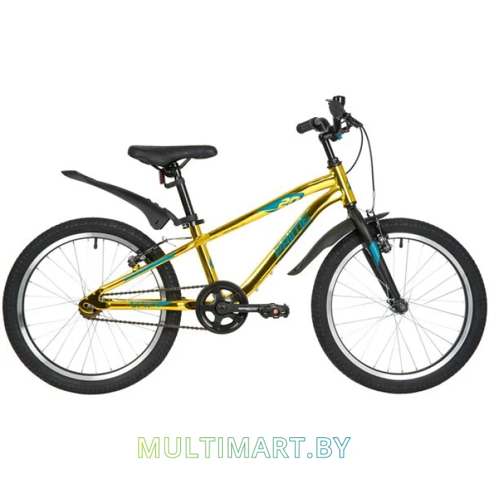 Детский велосипед Novatrack Prime New 207APRIME1V.GGD20 (золотой, 2020)